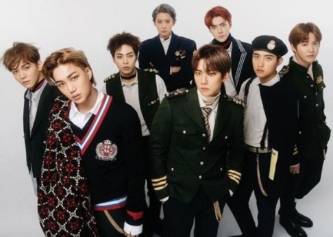 EXO, EXO-K, EXO-M, Suho, Sehun, Baekhyun, Doh Kyung Soo (D.O.), Kai, Chanyeol, Chen, Lay, Xiumin, EXO-CBX, EXO-SC