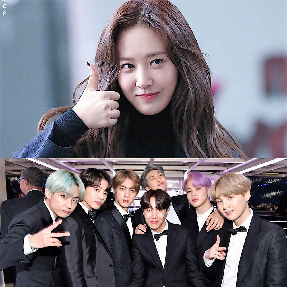 Girls' Generation's Yuri shows for BTS and attends their last show | allkpop