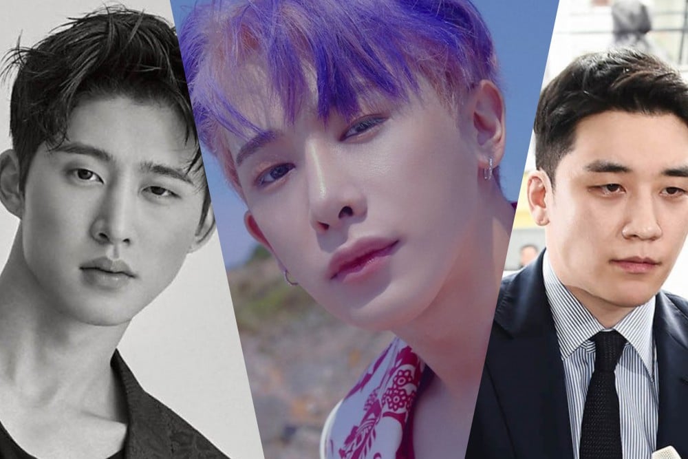 Male Idols Who Left Their Groups Due To Scandals In 2019 Allkpop