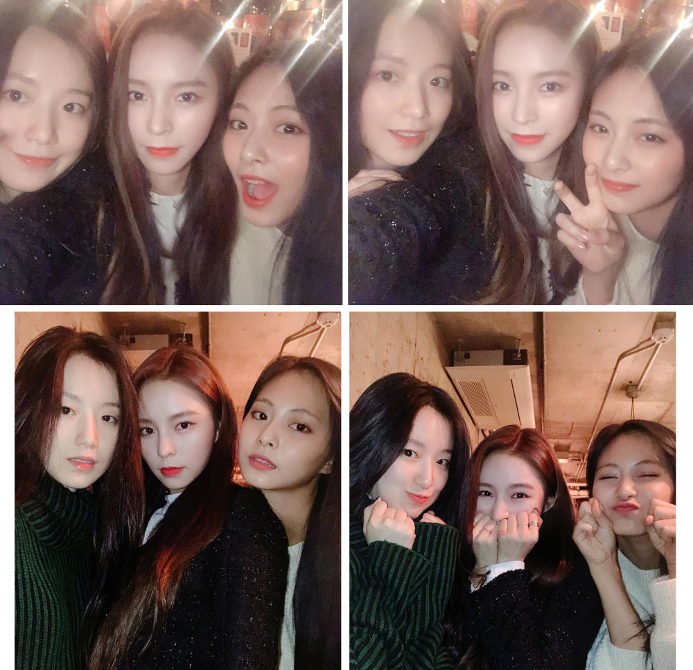 (G)I-DLE Shuhua & TWICE Tzuyu Hang Out Together to Celebrate CLC Elkie ...