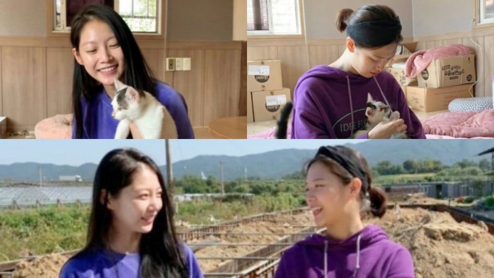 Twice S Jeongyeon Volunteers In An Animal Shelter With Actress Gong Seungyeon Allkpop