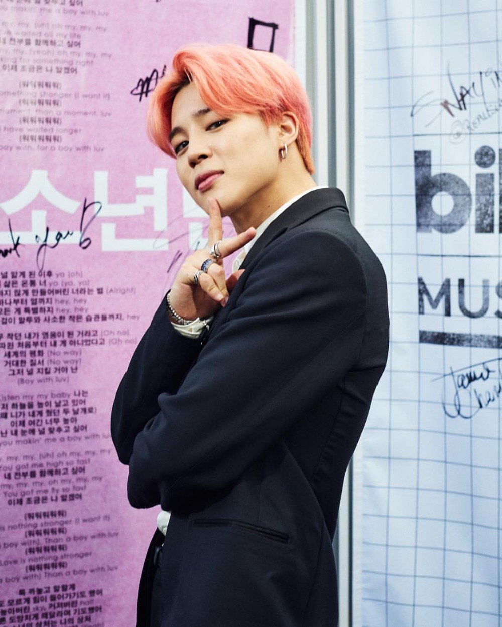 BTS Jimin was featured in two different international shows on the same  day!