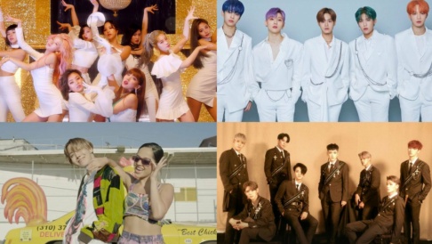 AB6IX, ATEEZ, J-Hope, TWICE