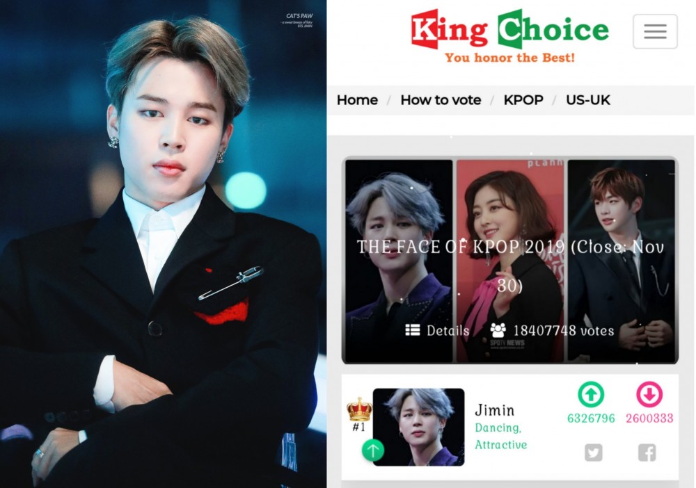 King vote. King of kpop. Имя для King's choice.