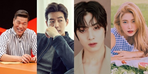 Cha Eun Woo, Julien Kang, Lee Sang Yoon, Shorry J, Yeri, Seo Jang Hoon, Seo Ji Suk, Yu Seon Ho (Yoo Seon Ho)