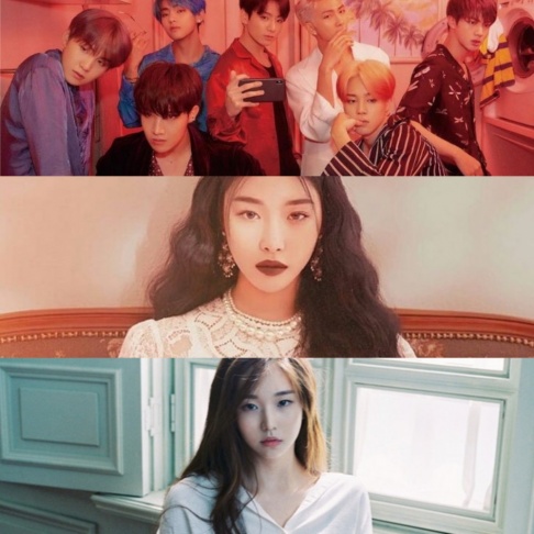 BTS, Kassy, Kim Chung Ha