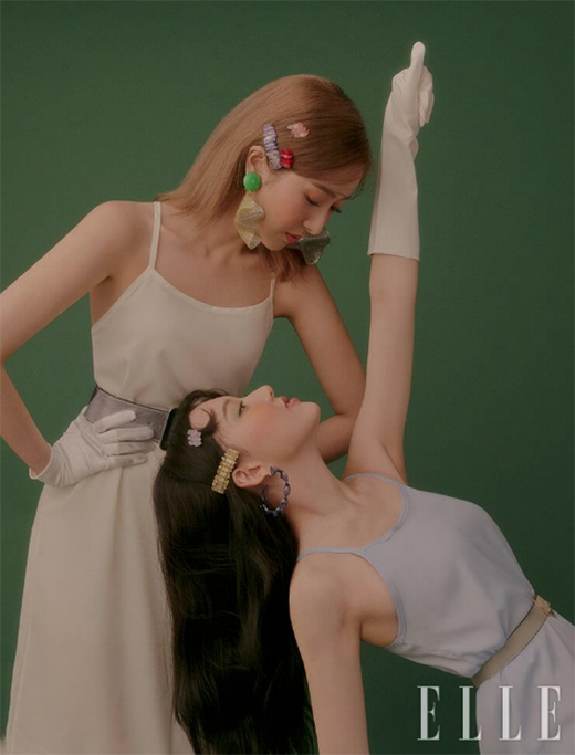 Синби и Ерин (GFRIEND) в фотосессии для журнала Elle