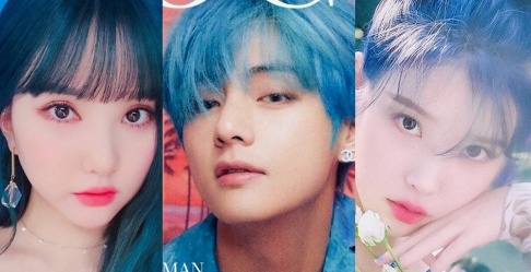 Seolhyun, V, Kai, Eunha, Youngjae (GOT7), IU, Whee In, misc., Jisung, Doyoung, ONEUS, Wendy, Kyuhyun, Jeongyeon, Dahyun, TXT, Lee Jin Hyuk