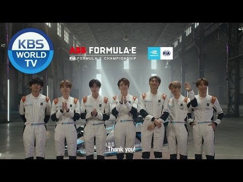 BTS greet fans in sleek racing uniforms as they get ready to promote as global 'Formula E' endorsement models | allkpop