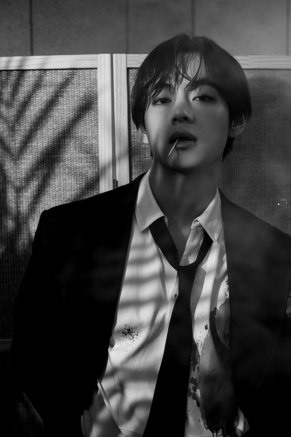 BTS Jin Captures Hearts With New Black & White Photo