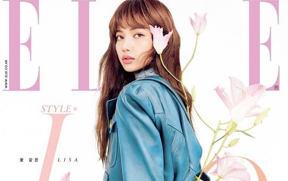 BLACKPINK's Lisa is a flower among flowers for 'Elle Korea' magazine