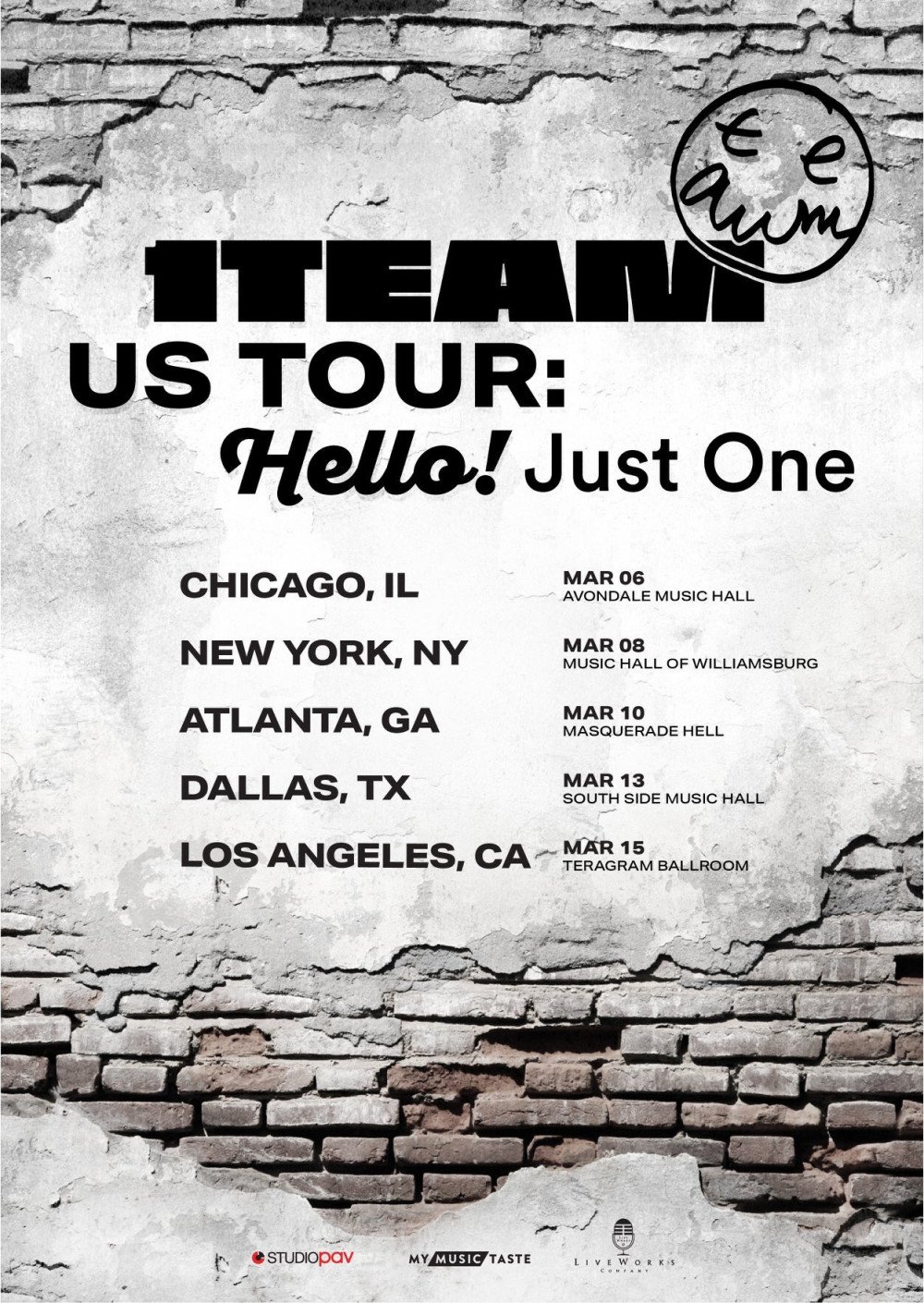 1TEAM анонсировали свой первый тур по США