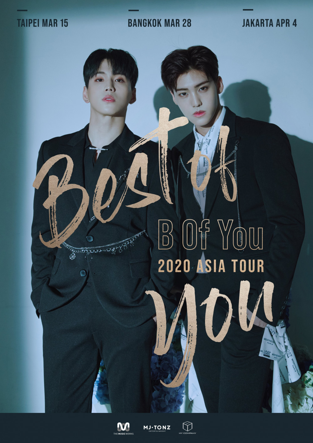 B.O.Y анонсировали постер к их предстоящему азиатскому туру "Best Of You"