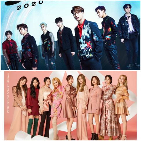 GOT7, TWICE