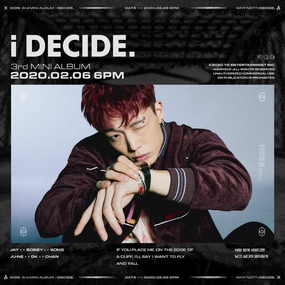 iKON continues countdown to comeback with black version of 'Dive