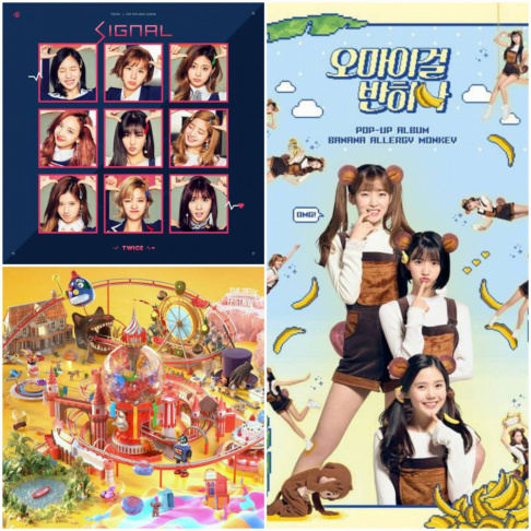 Oh My Girl, Red Velvet, TWICE