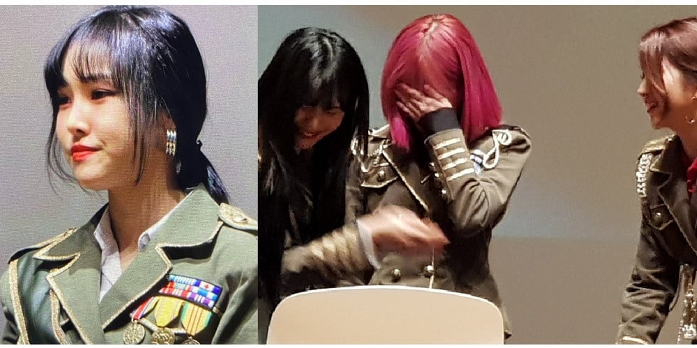 Gfriend Members Weep As They Apologize For Cancelling Fansign Event Last Minute Allkpop