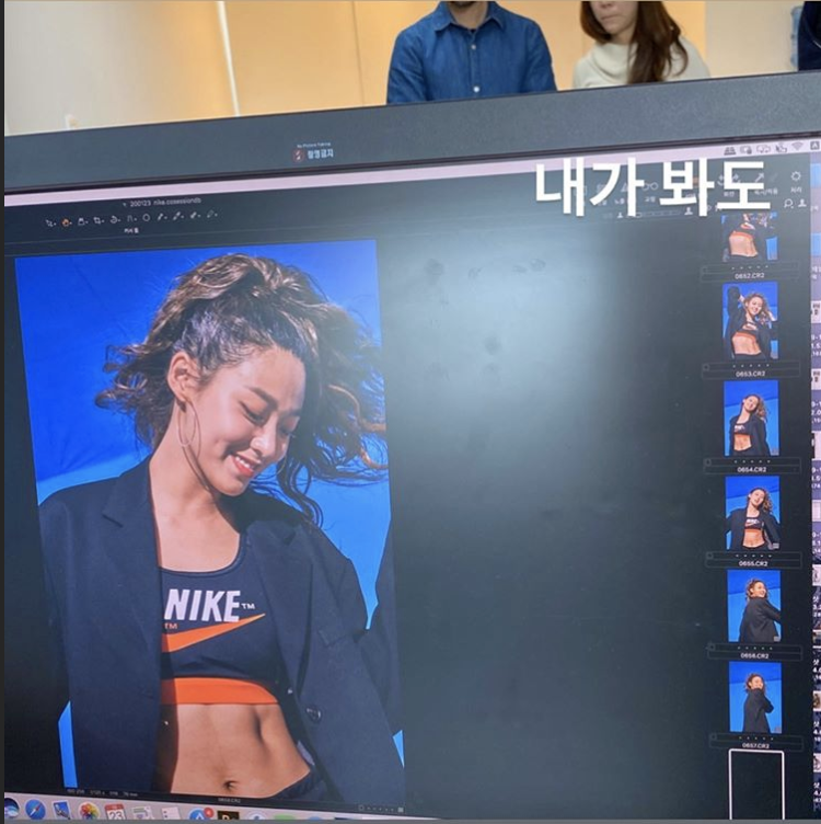 Сольхён из AOA показала идеальный пресс на фотосессии Nike x Dazed