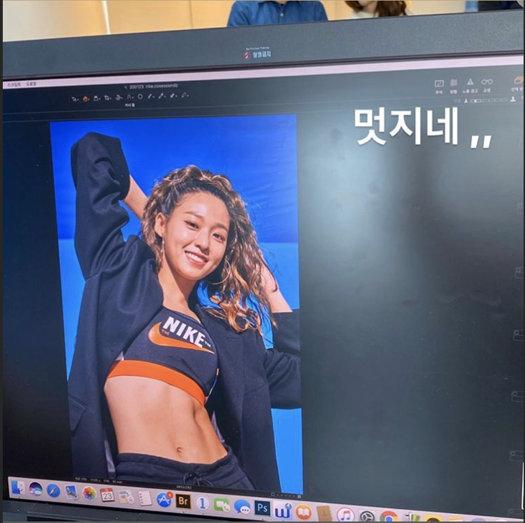 Сольхён из AOA показала идеальный пресс на фотосессии Nike x Dazed