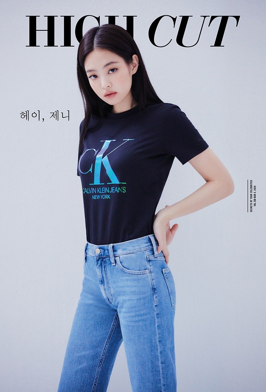 Jennie for Calvin Klein フィットジーンズ-