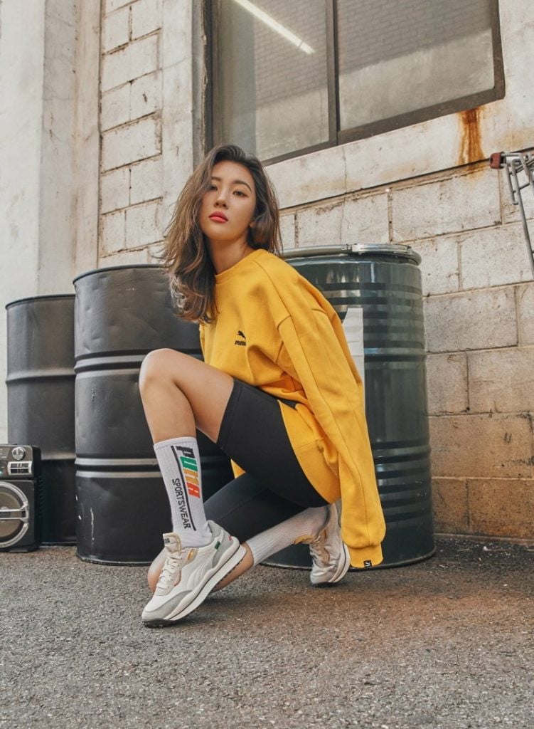 Sunmi announced as new ambassador of PUMA Korea s Rider campaign allkpop