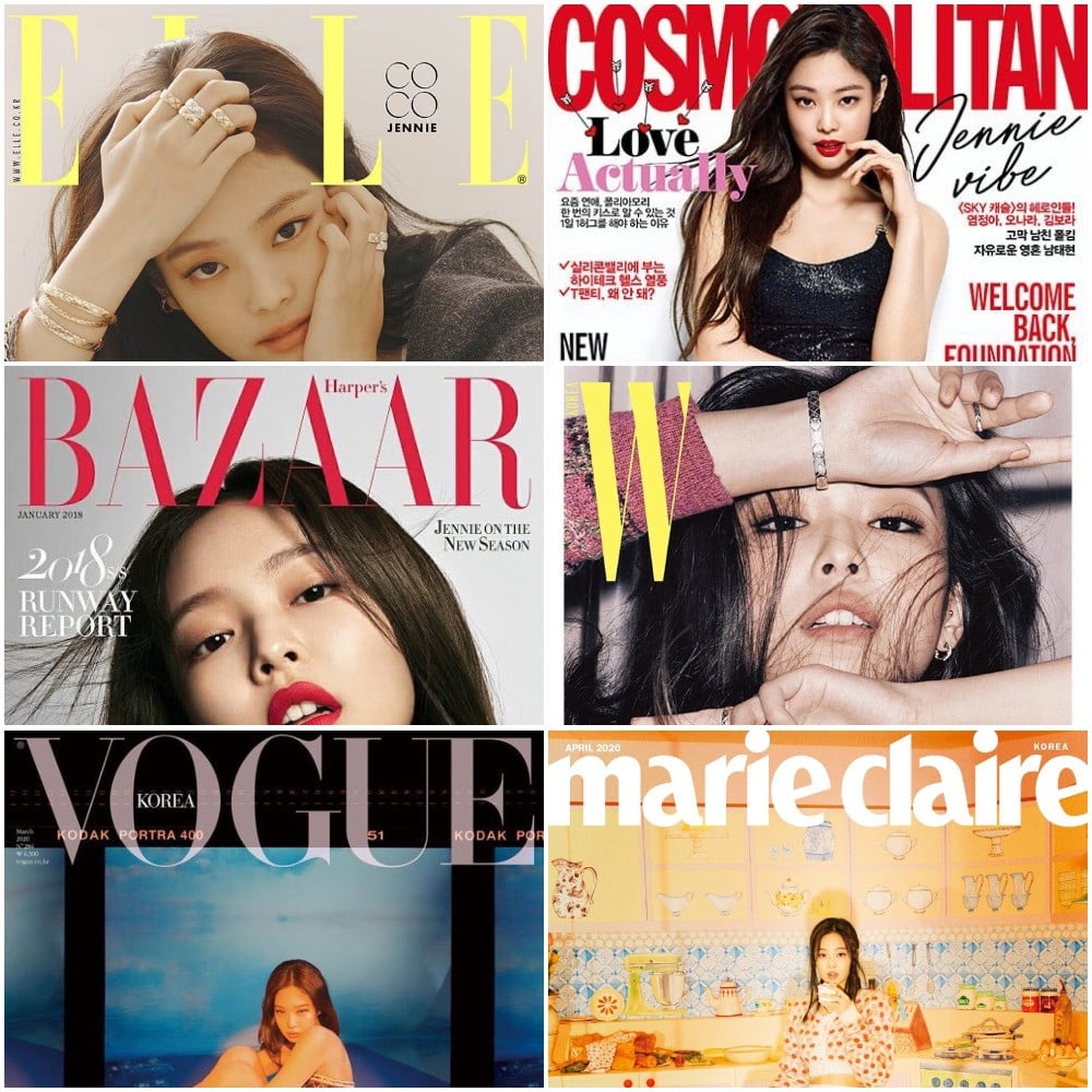 Blackpink S Jennie Becomes The First Star To Grace The Covers Of Korea ...