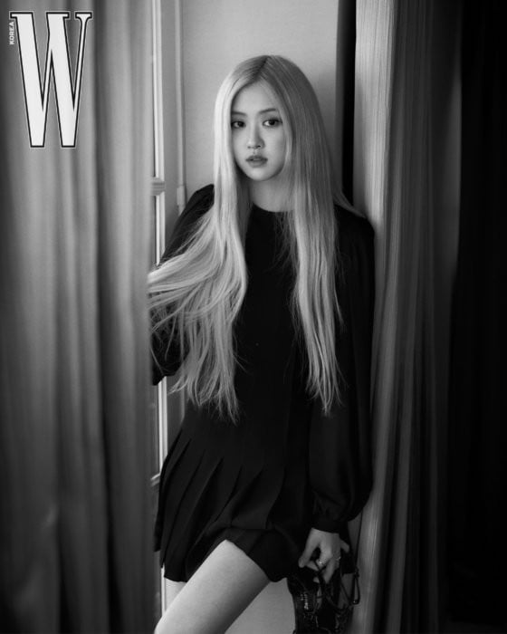 Розе из BLACKPINK в фотосессии для W Korea