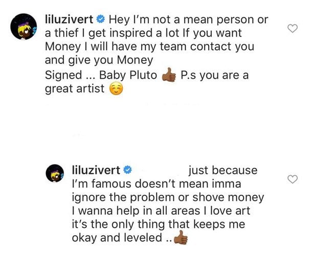 Американский рэпер Lil Uzi Vert признался в плагиате работы корейского художника