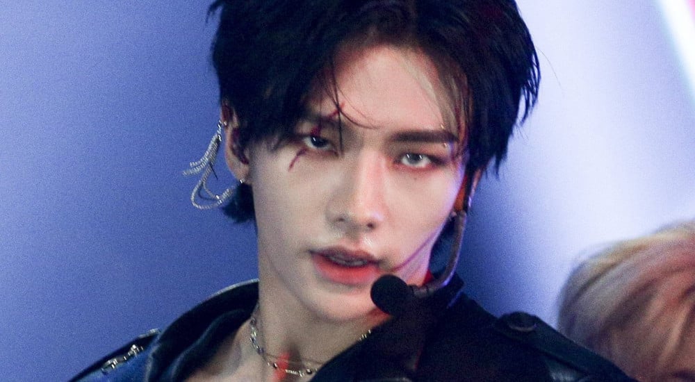 Stray Kids' Hyunjin Shows Off Fresh Horizontal Eyebrow Piercing in