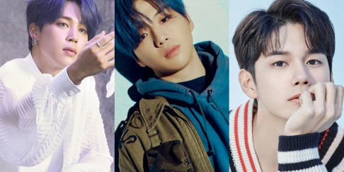 BTS, Jimin, Kang Daniel, Ong Seong Wu