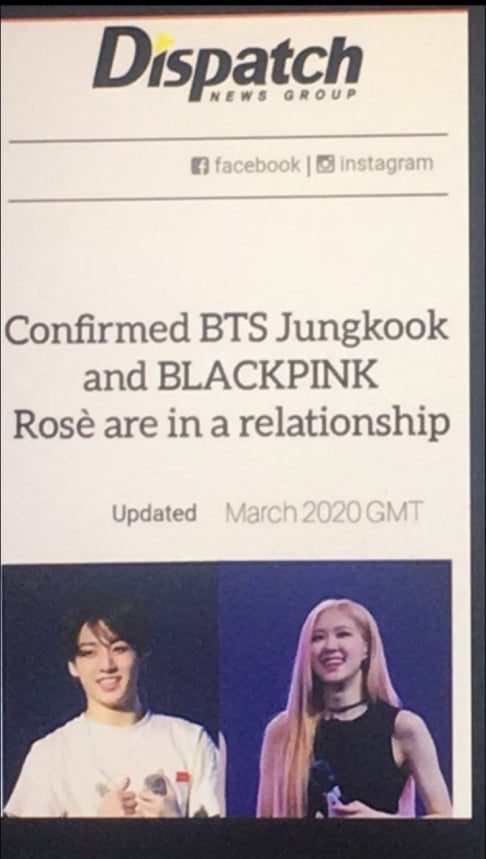 Rosé, Jungkook