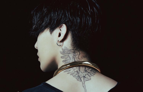 Mind Control GDs Tattoo  G dragon tattoo G dragon Cool chest  tattoos