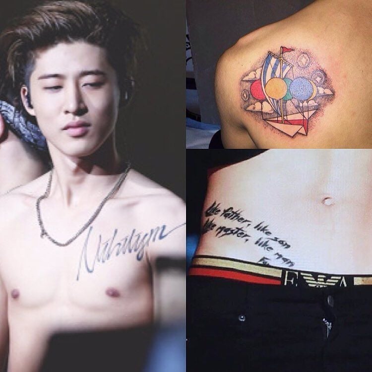 10 Idols with badass tattoos | allkpop