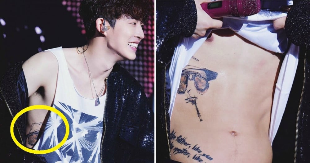 10 Idols with badass tattoos | allkpop