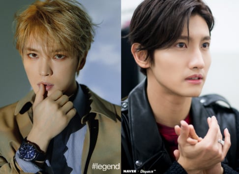 Gongchan, Hyunseung, T.O.P, V, Yonghwa, Shin, Chanyeol, Kim Myung Soo (L), Jaejoong, Ren, Taemin, Heechul, Changmin, Hongbin, Taecyeon