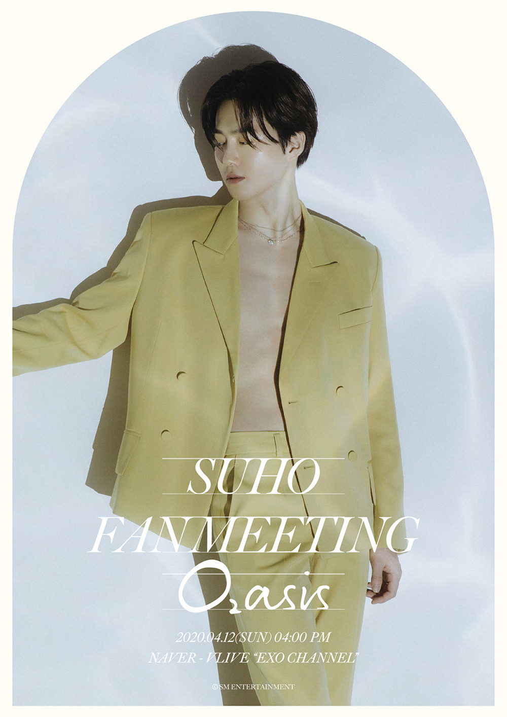 EXO's Suho reveals intimate posters for his online solo fan 