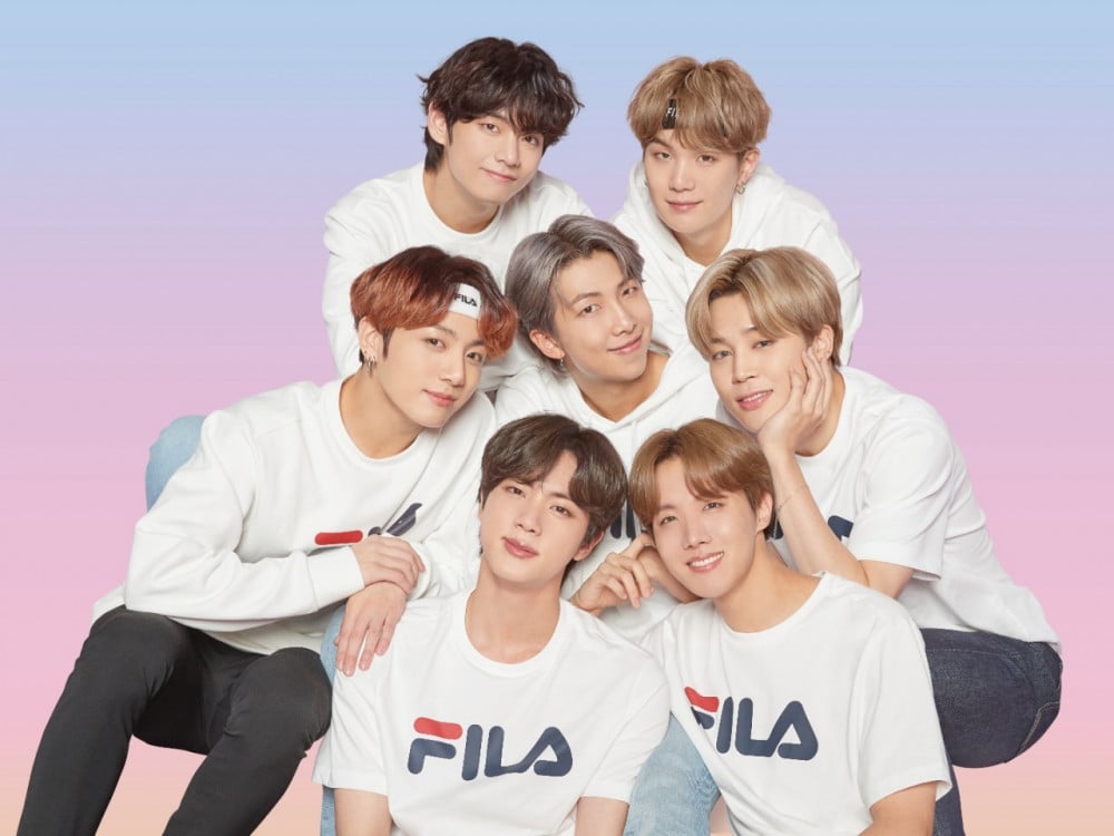 BTS X 'FILA' launch their latest collaboration, the 'Love Yourself |