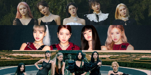 BLACKPINK, (G)I-DLE, Red Velvet