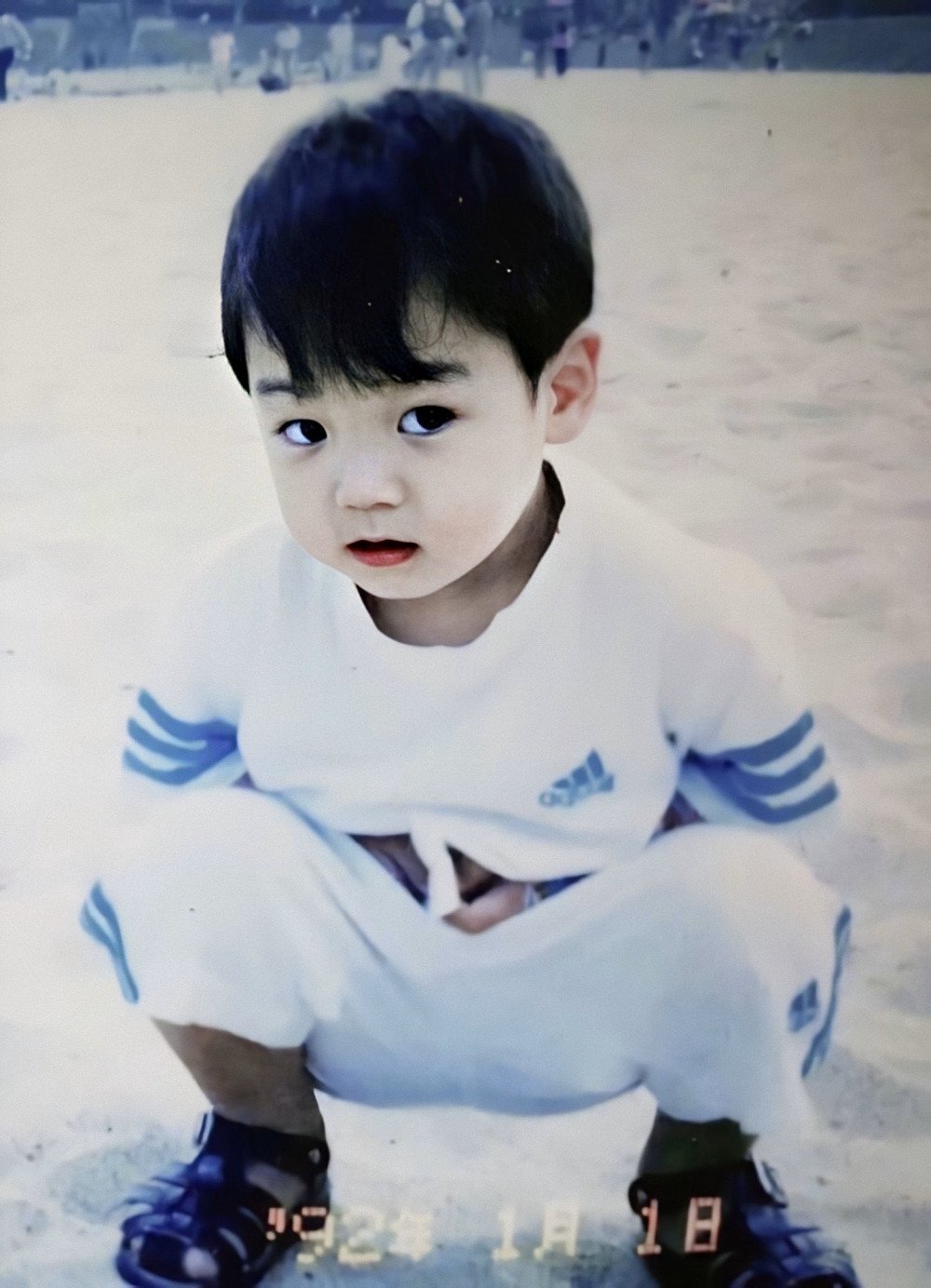 Recovered baby photos of BTS's Jungkook prove that the shining stars in