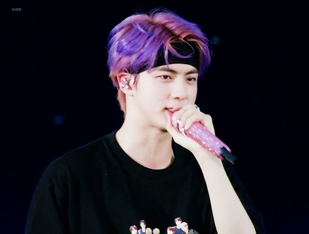 What do you think of Jin with purple hair does it suit him  Quora