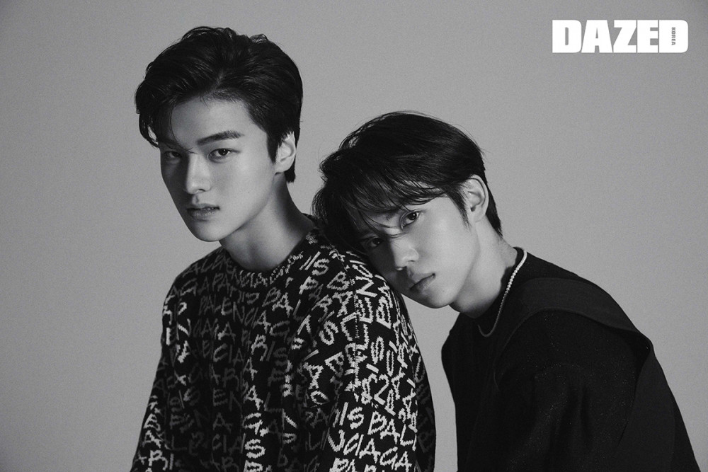 Новички Woollim Entertainment в предебютной фотосессии для журнала Dazed