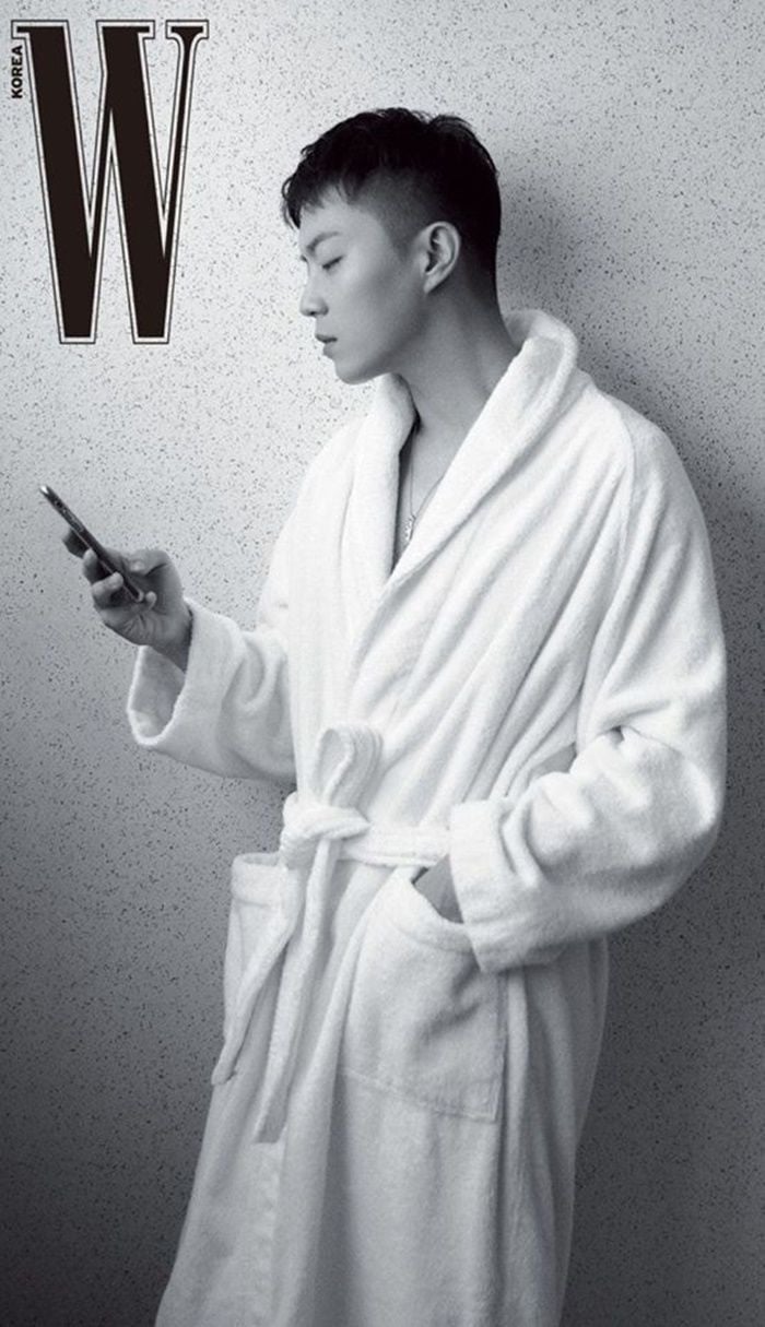 Дуджун (Highlight) в фотосессии для журнала W Korea