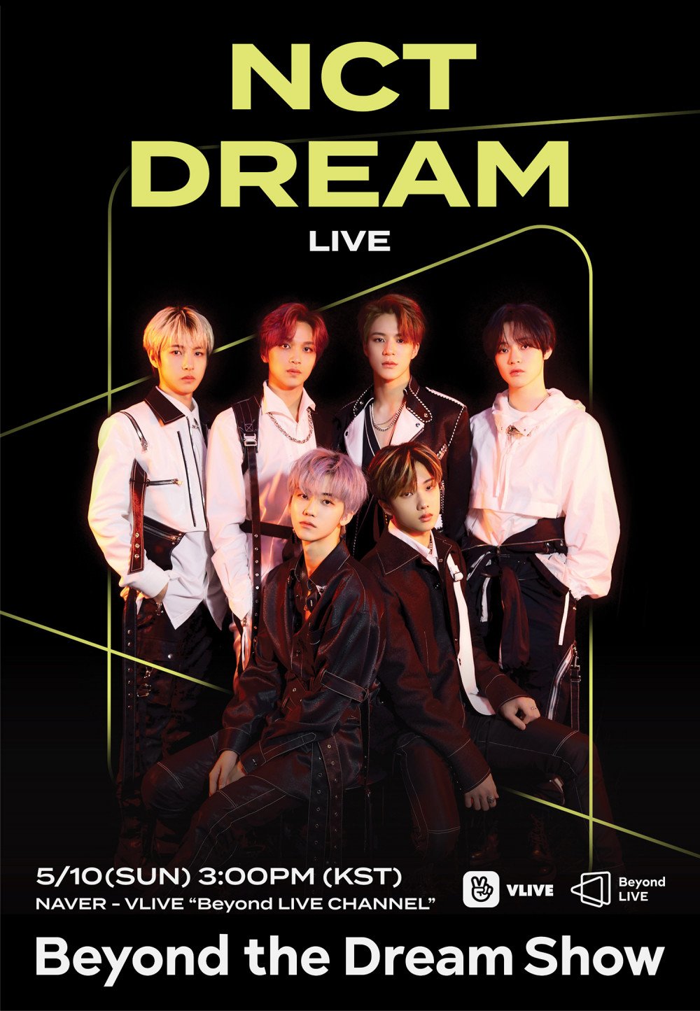 NCT DREAM выпустили плакат в качестве третьего артиста концертной серии SM Entertainment «Beyond Live»