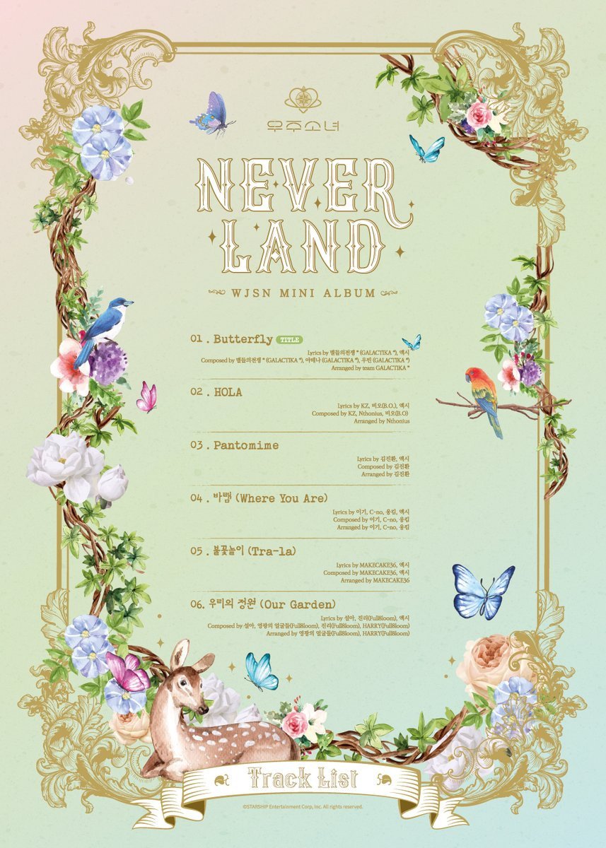 [РЕЛИЗ] Cosmic Girls представили превью нового мини-альбома "Neverland"