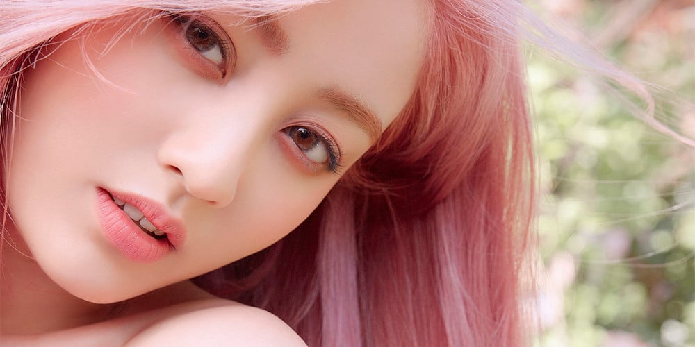 TWICE\u0026#39;s Jihyo is shy in pink for \u0026#39;More \u0026 More\u0026#39; teaser image | allkpop