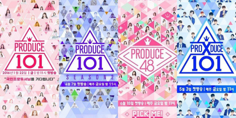 IOI, IZ*ONE, Wanna One, X1