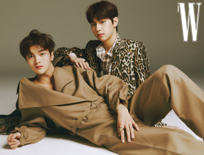 Артисты Woollim приняли участие в совместной фотосессии для нового выпуска "W Korea"