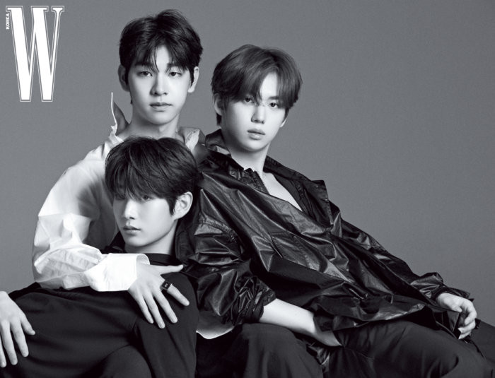 Артисты Woollim приняли участие в совместной фотосессии для нового выпуска "W Korea"