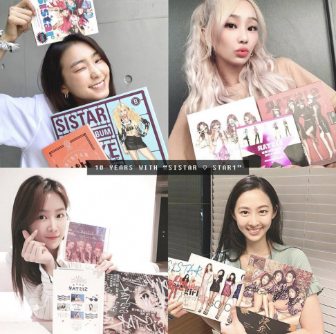 SISTAR, Hyolyn, Bora, Soyu, Dasom