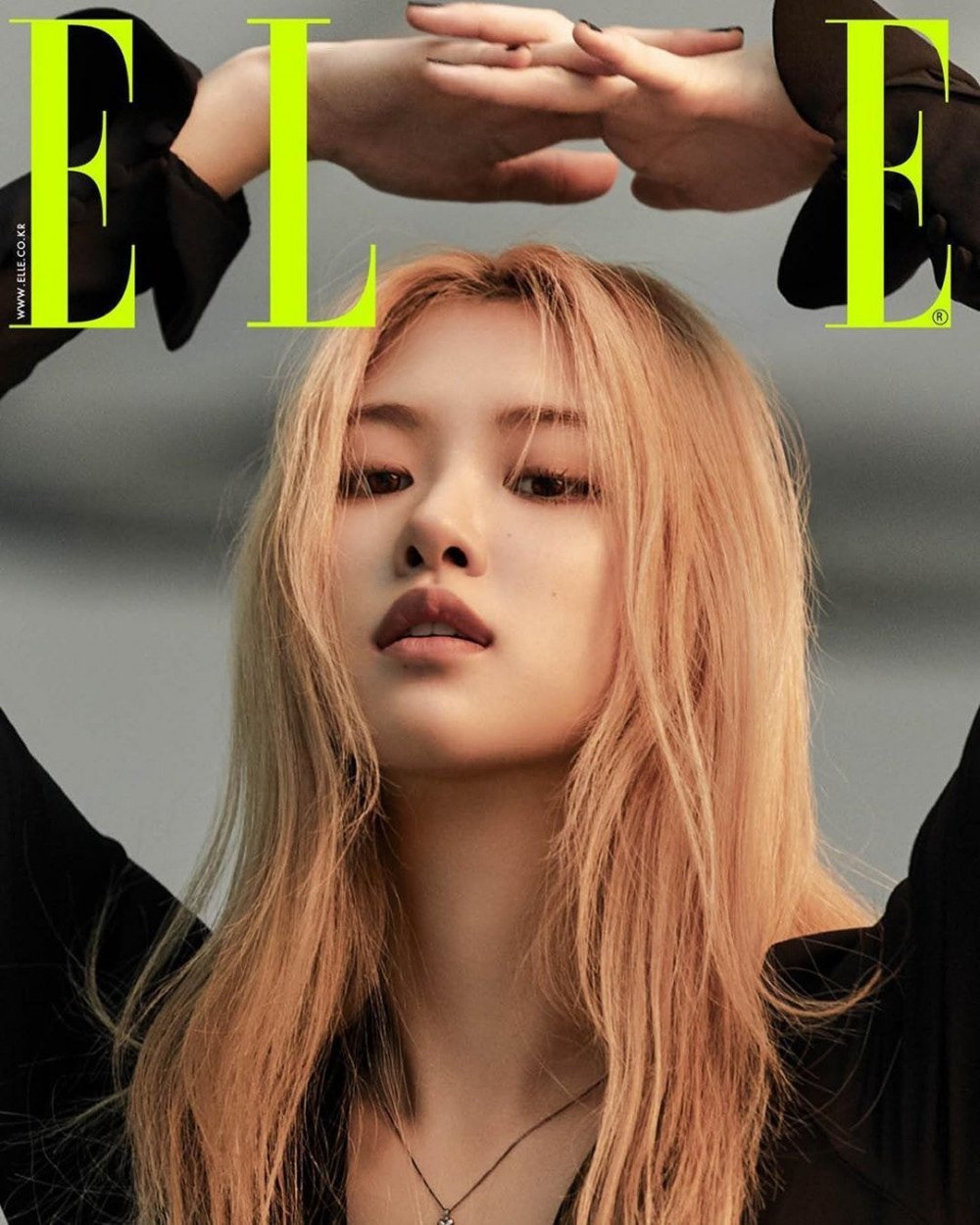 Розе (BLACKPINK) на обложке журнала Elle Korea